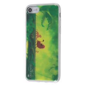 INGREM　iPhone SE(第3/2世代)/iPhone 8/ 7 TPUケース+背面パネル『ライオン･キング』 1 名場面　IJDP7TPLK001