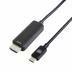 GOPPA　USB-C ⇔ HDMI ケーブル [映像 /1.5m /4K対応] ブラック　GPCHD460C15B