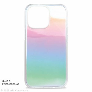 アピロス　iPhone 14 Pro 6.1インチCarat オーロラ オーロラ　PEI28CR01AR