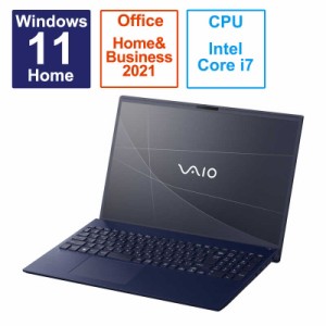 VAIO　ノートパソコン VAIO F16 ネイビーブルー　VJF16190111L