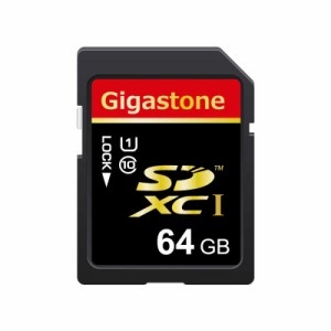 GIGASTONE　SDカード (Class10/64GB)　GJSX/64U