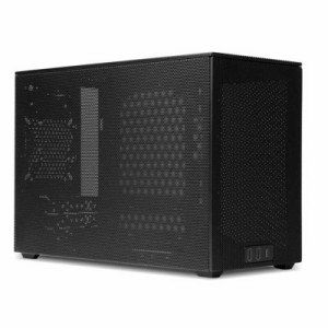 SUNNYSIDEUP　PCケース［Mini-ITX /Mini-DTX］MESHROOM D チャコールブラック　SSU-MESH-D-BK