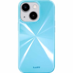 LAUT　iPhone 14 6.1インチ LAUT HUEX REFLECT BABY BLUE ベイビーブルー　L-IP22A-HXR-BL