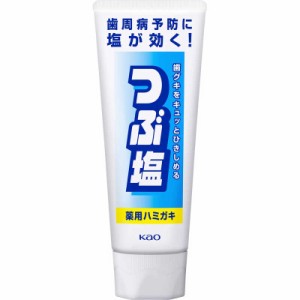 花王　つぶ塩 歯磨き粉 薬用ハミガキ スタンディングチューブ 180g　