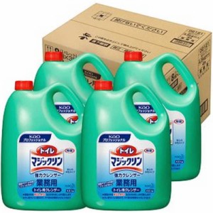 花王　【ケース】 トイレマジックリン 強力クレンザー 業務用 4.5L×4個　