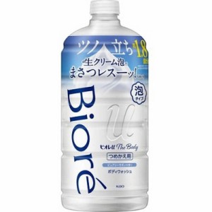 花王　Biore ビオレu ザ ボディ 泡タイプ つめかえ用 780mL ピュアリーサボンの香り　