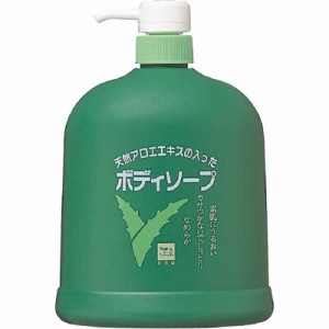 牛乳石鹸　カウブランド アロエボディソープ ポンプ付き 1200mL　