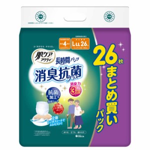 日本製紙クレシア　肌ケアアクティ 長時間パンツ消臭抗菌プラス L-LL26枚　