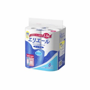 大王製紙　elleair(エリエール) トイレットティシュー コンパクト [8ロール/シングル/82.5m]　