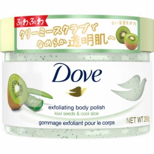 ユニリーバJCM　Dove(ダヴ)クリーミースクラブ 298g キウイ＆アロエ　