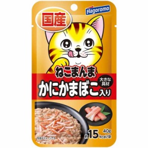 はごろもフーズ　ねこまんまパウチかにかまぼこ入り　