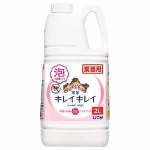 ライオンハイジーン　キレイキレイ 薬用泡ハンドソープ つめかえ用 2L 〔ハンドソープ〕 シトラスフルーティ　