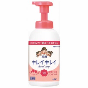 ライオンハイジーン　キレイキレイ 薬用泡ハンドソープ フルーツミックスの香り 本体 550ml 〔ハンドソープ〕 フルーツミックス　