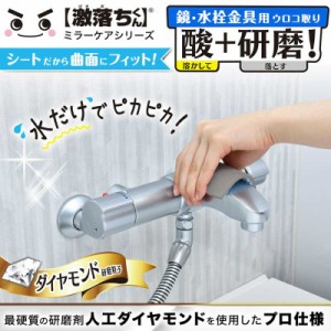 レック　激落ちくん 鏡のダイヤモンドウロコ取りシート酸プラス　