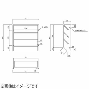 東芝　TOSHIBA　室外機風向ガイド （右横吹出し用）　TCB-G16F-YM　TCBG16FYM