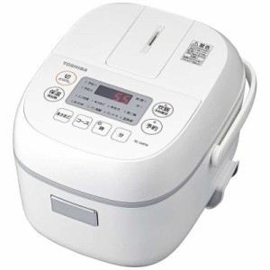 東芝　TOSHIBA　炊飯器 3合 マイコン式 ホワイト 炊飯ジャー　RC-5MFM-W