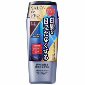 ダリヤ　｢サロンドプロ｣ナチュラルグレイッシュ リンスインシャンプー ダークブラウン 250ml　