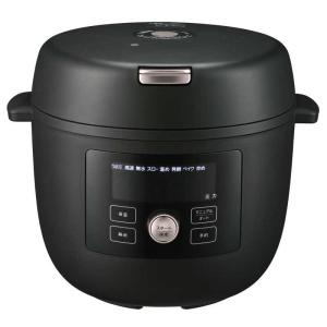 TIGER タイガー魔法瓶 電気圧力鍋 TIGER COOKPOT COK-B400-KM マットブラックの商品画像（au PAY マーケット）