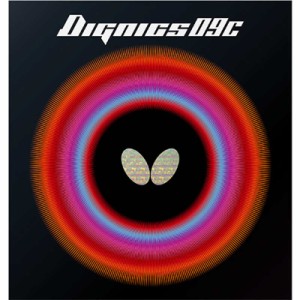 バタフライ　裏ソフトラバー ディグニクス09C DIGNICS 09C A(アツ) ブラック [裏ソフト /粘着]　06070