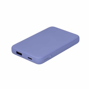 OWLTECH　モバイルバッテリー アッシュブルー [5000mAh /2ポート /充電タイプ]　OWL-LPB5012-RAB