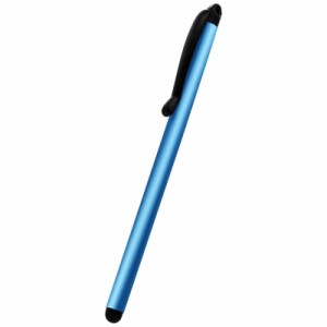 OWLTECH　〔タッチペン:静電式〕 超軽量ストラップホール付きスリムタッチペン　OWL-TPSE06-BL ブルｰ