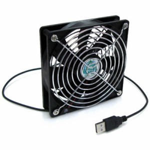 タイムリー　〔USB扇風機〕 BIGFAN120U for Men ブラック　BIGFAN120UFORMEN