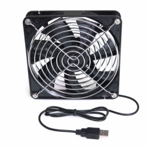 タイムリー　〔USB扇風機〕 BIGFAN140U for Men　BIGFAN140U ブラック