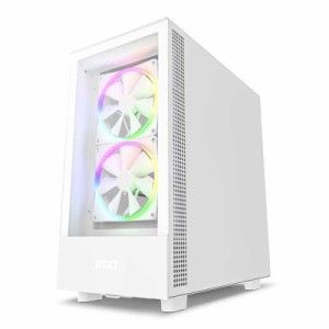 NZXT　PCケース［ATX /Micro ATX /Mini-ITX］H5 Elite ホワイト　CC-H51EW-01