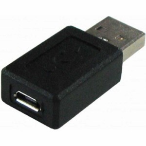 GROOVY　変換アダプター「USB A(オス)- micro B(メス)」　GM‐UH011