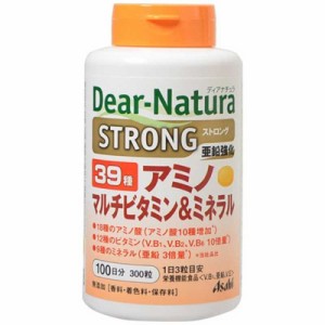 アサヒグループ食品　Dear-Natura（ディアナチュラ） ストロング 39種アミノマルチビタミン＆ミネラル（300粒） 栄養補助食品 　