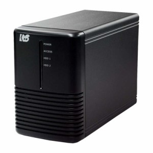 ラトックシステム　USB3.0 RAIDケース HDD2台用・ブラック 3.5インチ対応 SATA 2台　RS-EC32-U3RZ
