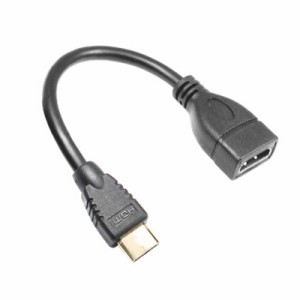 YOUZIPPER　HDMI to ミニHDMI変換 YOUZIPPER ［0.1m］　HDXMINI2