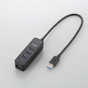 エレコム　ELECOM　USB3.0ハブ「マグネット付き」 (4ポート)　U3H-T405B