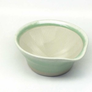 元重製陶所　離乳食にも使えるカラーすり鉢 若草色 BLN0104　BLN0104