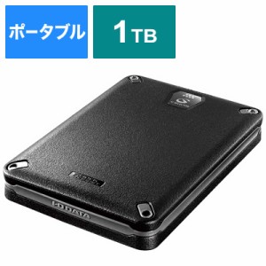 IOデータ　外付け HDD ブラック ポータブル型 1TB　HDPD-UTD1