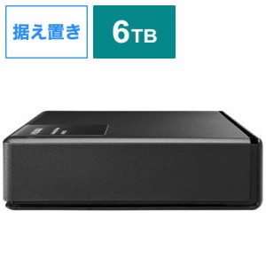 IOデータ　外付け HDD USB-A接続 家電録画対応 SeeQVault対応 ブラック 6TB 据え置き型　AVHD-UTSQ6