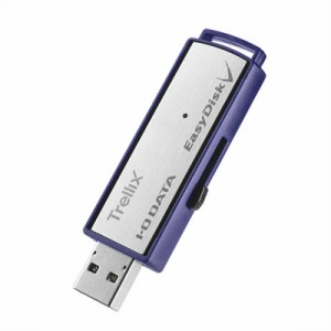 【2024年06月11日発売予定】IOデータ　USBメモリ セキュリティ(サポート3年/保証3年) ［4GB /USB TypeA /USB3.2 /スライド式］　ED-VT4/4