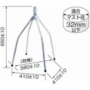 日本アンテナ　屋根馬　NAT‐2Z