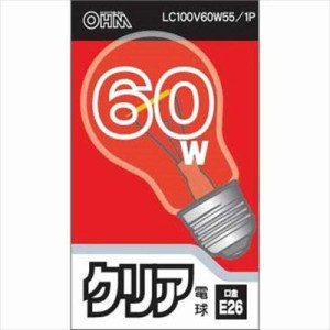 オーム電機　白熱電球　LC100V60W551P