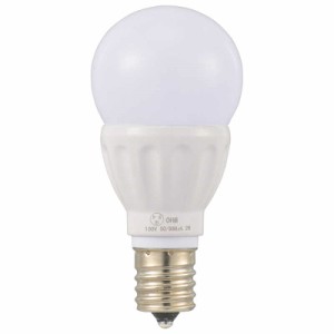 オーム電機　LED電球小形E1760形相当昼光色 ［E17 /一般電球形 /60W相当 /昼光色 /1個 /全方向タイプ］　LDA6D-G-E17IS22