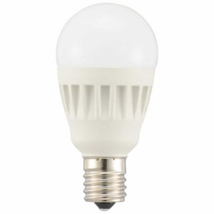 オーム電機　LED電球小形E1760形相当昼光色 ［E17 /一般電球形 /60W相当 /昼光色 /1個 /広配光タイプ］　LDA6D-G-E17IS51