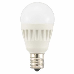 オーム電機　LED電球小形E1760形相当昼光色2個入 ［E17 /一般電球形 /60W相当 /昼光色 /2個 /広配光タイプ］　LDA6D-G-E17IS512P