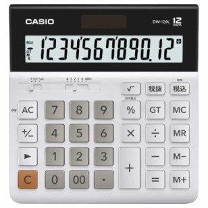 カシオ　CASIO　スタンダード電卓(12桁)　DW-120L