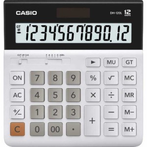 カシオ　CASIO　スタンダード電卓(12桁)　DH-120L-N