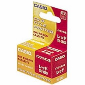 カシオ　CASIO　【純正】 インクリボンカセット (レッド)　TR18RD