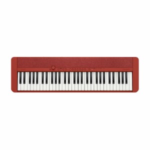 カシオ　CASIO　キーボード Casiotone（カシオトーン） レッド [61鍵盤]　CT-S1RD