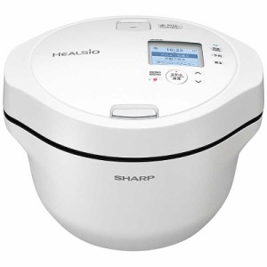 シャープ　SHARP　水なし自動調理鍋 HEALSIO ヘルシオホットクック 　KN-HW24G-W [ホワイト系]