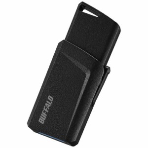 BUFFALO　USBメモリー[32GB/USB3.1/ノック式]　RUF3-SP32G-BK ブラック