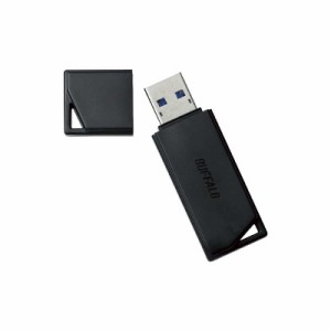 BUFFALO　抗ウイルス･抗菌USBメモリ ブラック [32GB /USB TypeA /USB3.2 /キャップ式]　RUF3-KVB32G-BK