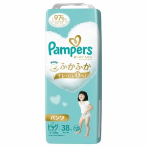 P＆G　Pampers(パンパース)肌へのいちばん パンツ スーパージャンボ ビッグ(12-22kg)38枚　